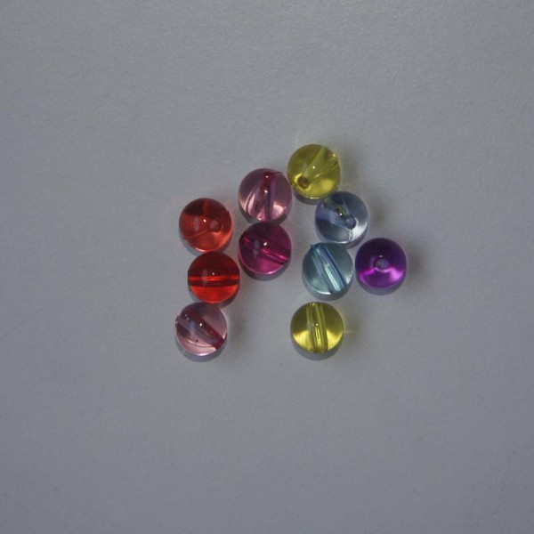 Pack 10 ud bola plástico 8mm