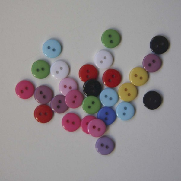 Pack 15 Botones 1,0 cm