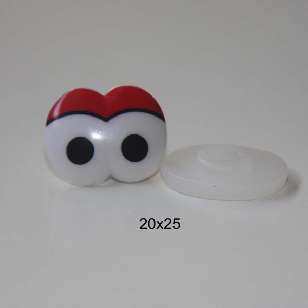 Par de ojos de fantasía (Opción de tamaños)