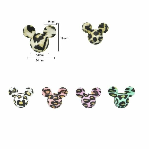 Bola Mickey Animal Print