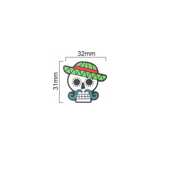 Pieza Calavera Mexicana con sombrero