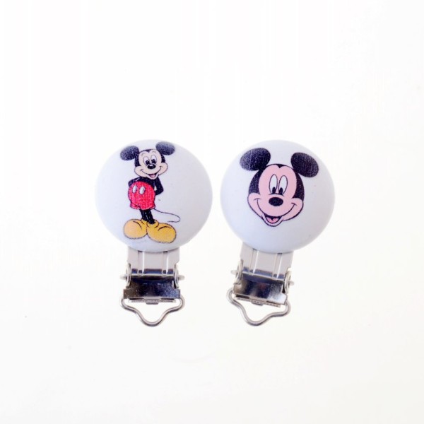 Chupetero de madera Mickey