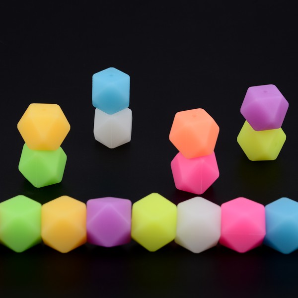 Hexágono 14mm Fosforescente