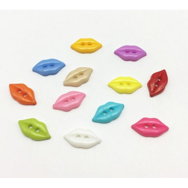 Pack 5 Botones Labio