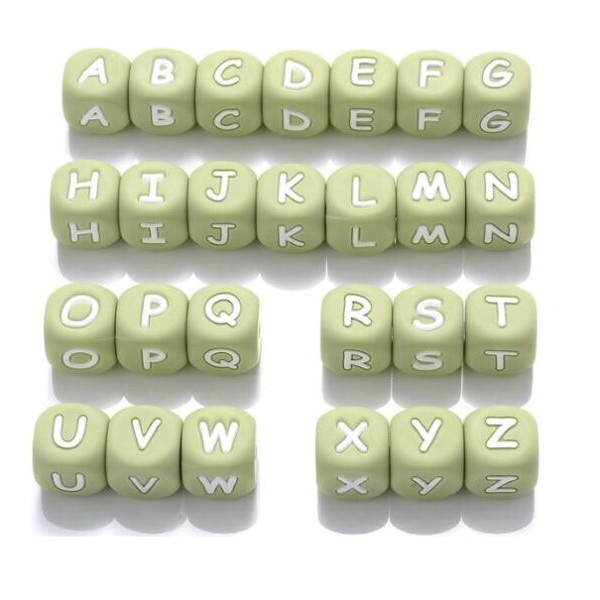 Letra silicona 12mm Lint