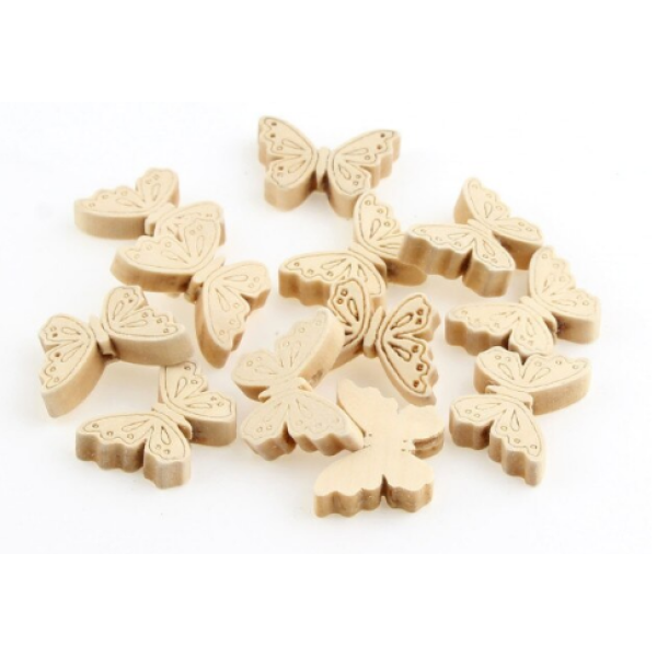 Mariposa de madera 18x24mm