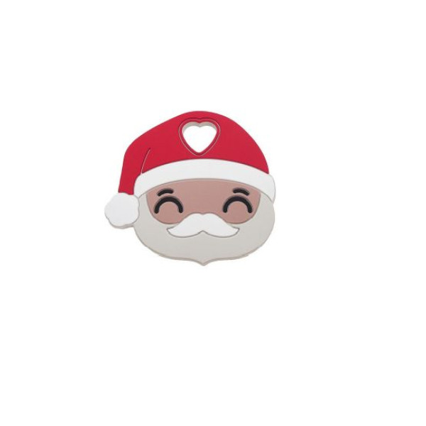 Mordedor Cabeza Papá Noel Happy