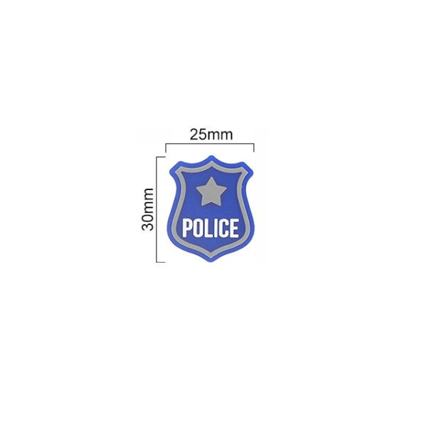 Pieza Placa de policía