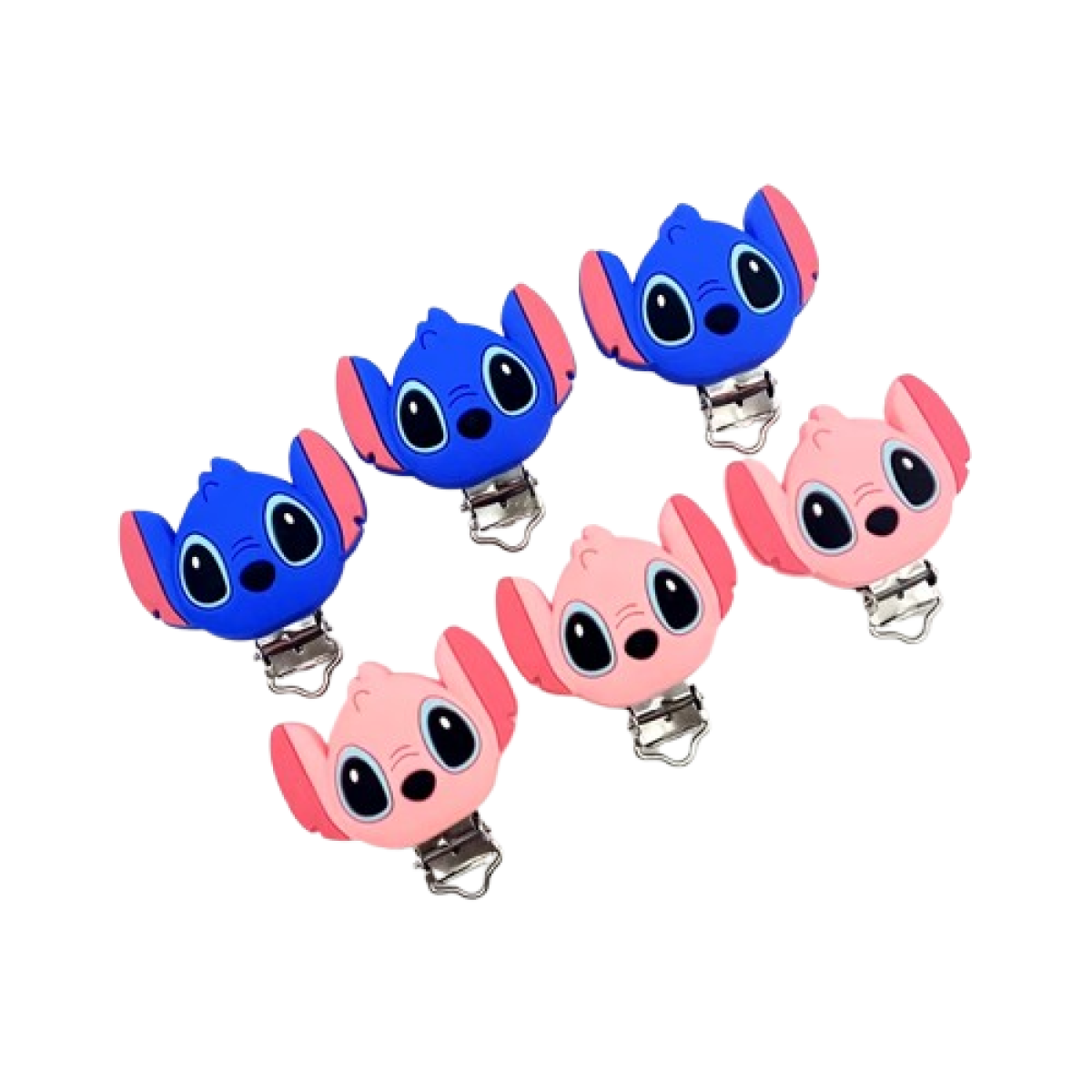 Chupetero Stitch y Ángel