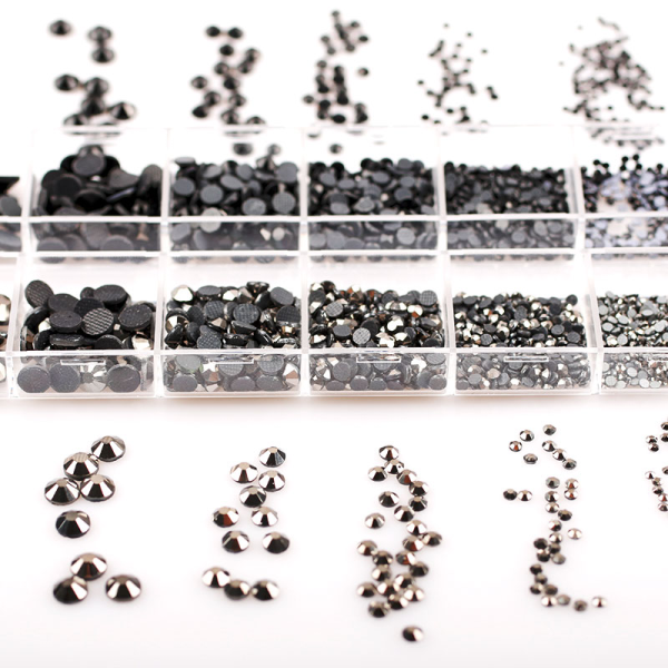 Caja Strass Negro