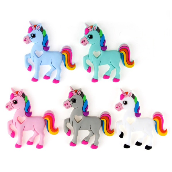 Mordedor Unicornio 7cm x 8,5xm