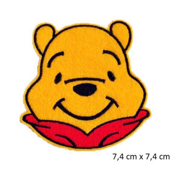 Parche Cara Winnie 7,4cm x 7,4cm