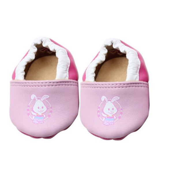 Zapatilla fucisa, rosa con conejito