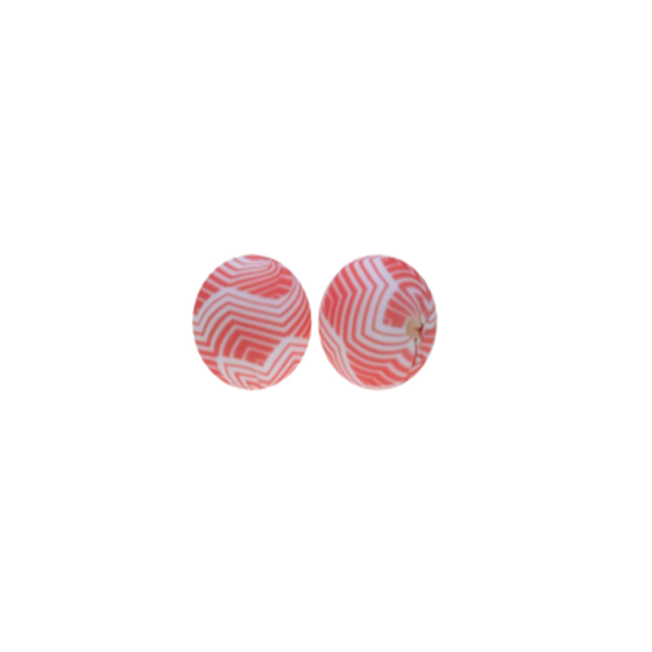 Bola 15mm M. Greca Rosa (123)