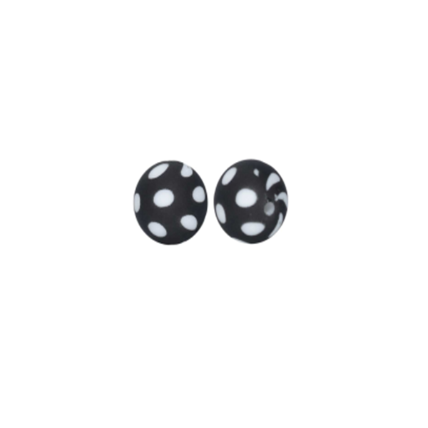Bola 15mm M. Negro y Blanco (56)