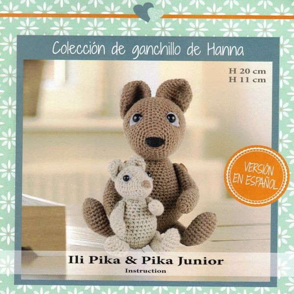 Kit Ganchillo Pika Canguros