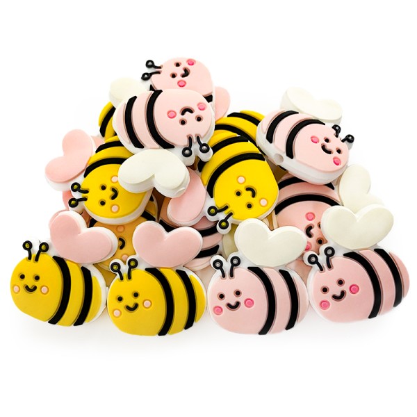 Pieza Abeja Corazón