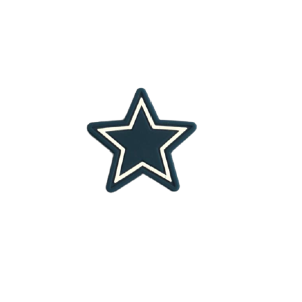 Pieza Estrella blanca y marino