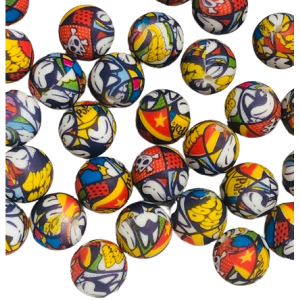 Bola 15mm M. Dibujos (104)
