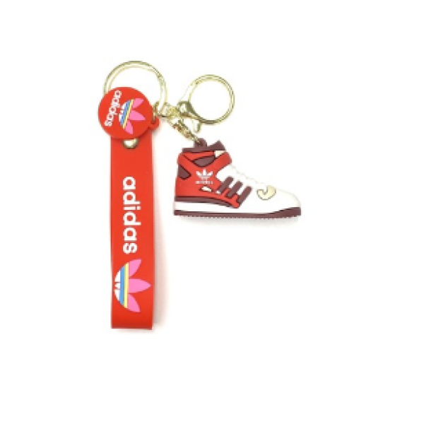 Llavero Botas - Adidas Rojo