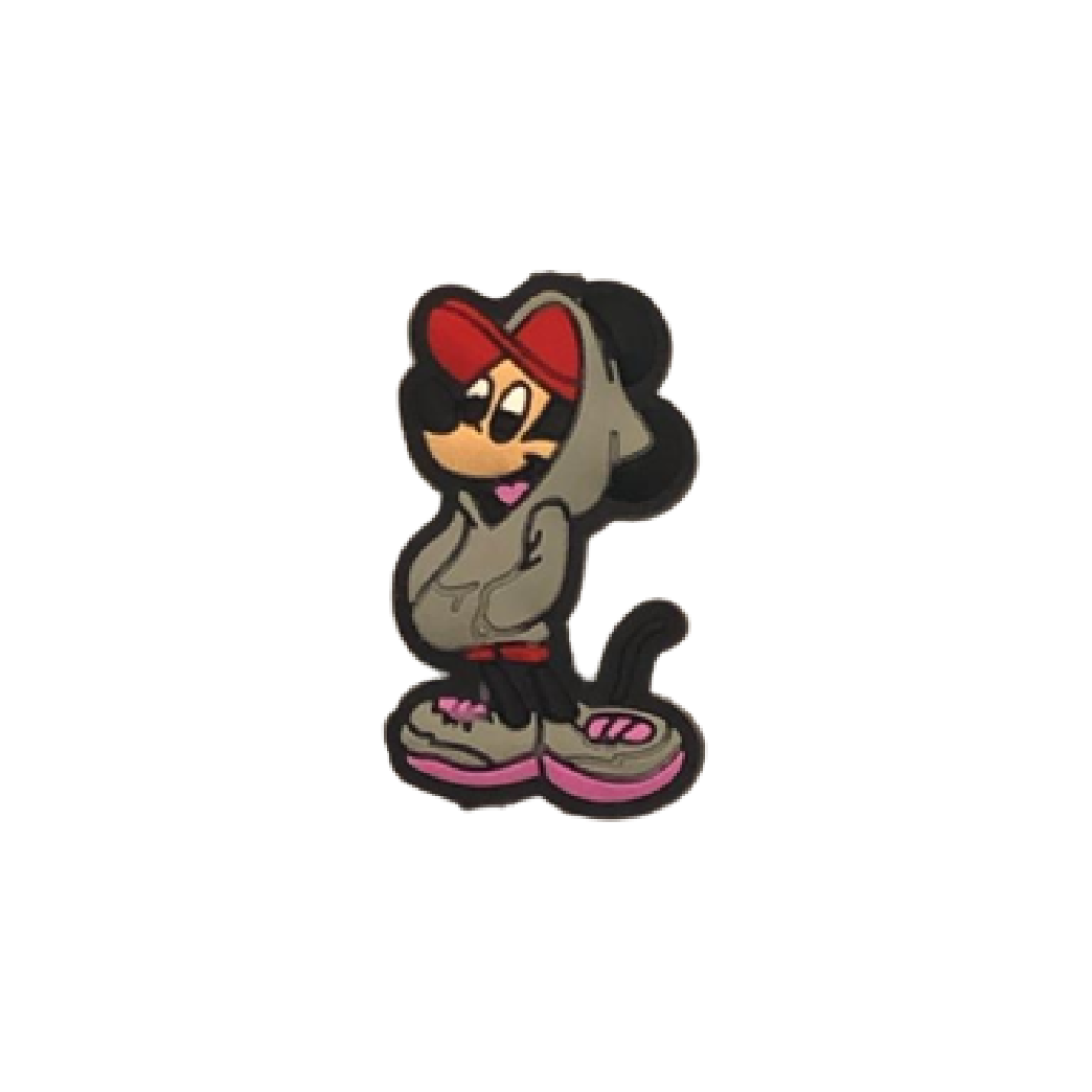 Pieza Mickey Capucha Gris