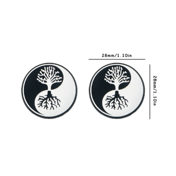Pieza Árbol Yin Yang