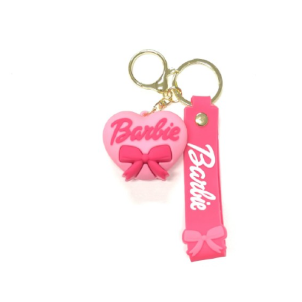 Llavero Barbie Corazón Rosa