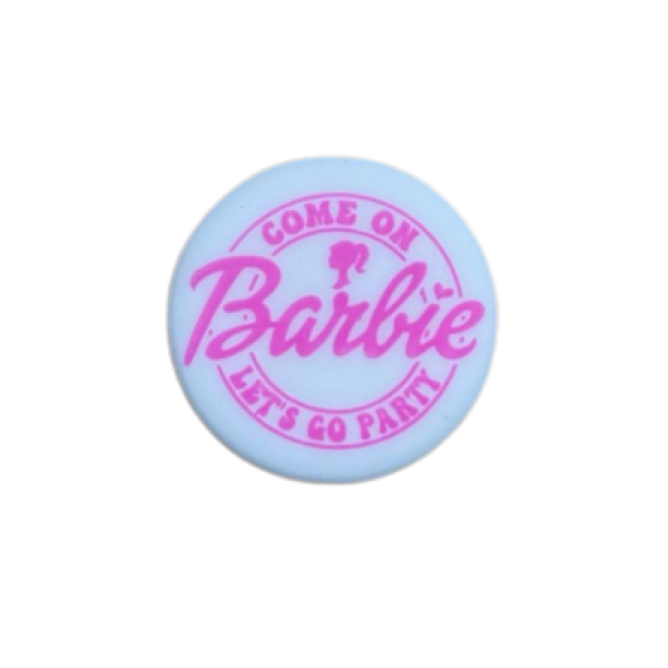 Pieza Barbie Redondo Blanco
