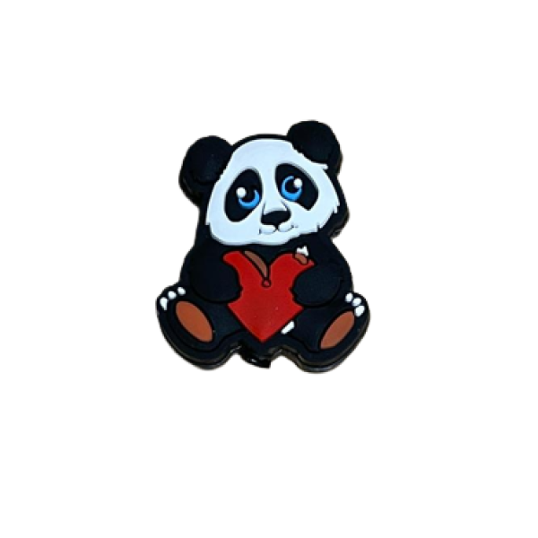 Pieza Panda Corazón