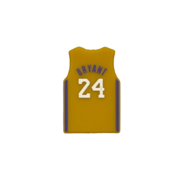 Pieza Deportes Camiseta Bryant 24 Mostaza