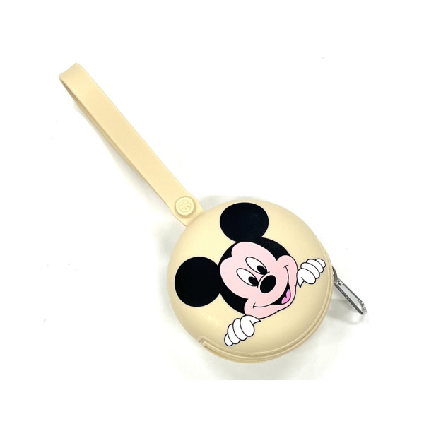 Porta Chupetero Mickey Beige 2