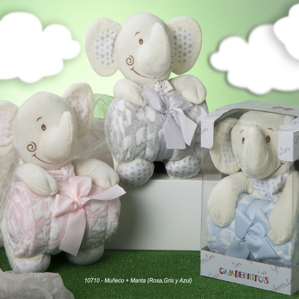 Set Regalo manta y muñeco gamberritos Ref. 10710