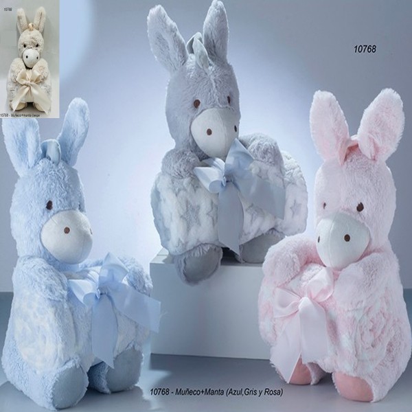 Set Regalo Manta y Muñeco Gamberritos. Ref. 10768