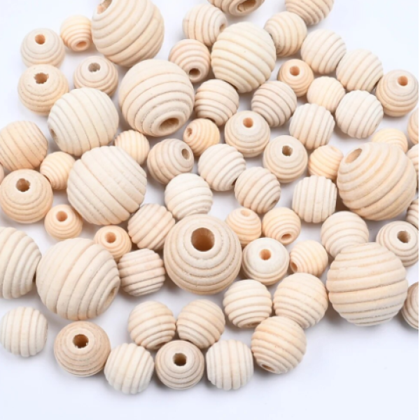 Bola Madera 20mm Relieve