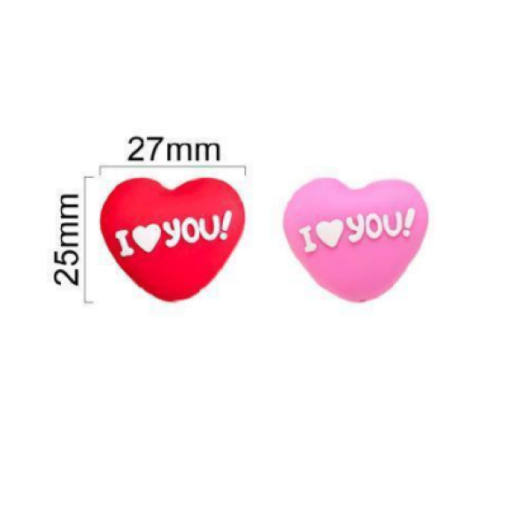 Pieza Corazón I love You
