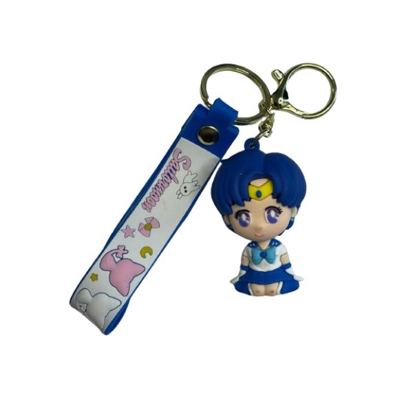 Llavero Sailor Moon Sailor Mercurio Azul