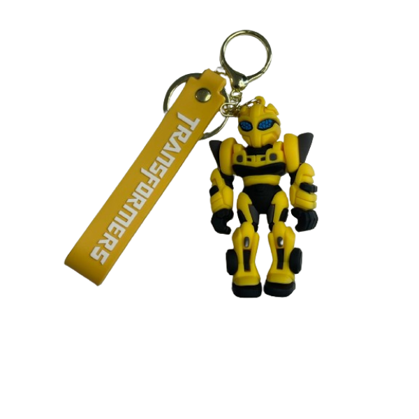 Llavero Transformers Amarillo