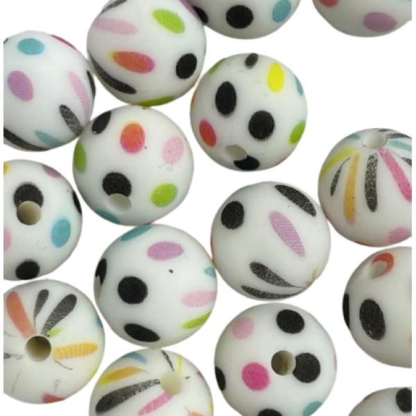 Bola 12mm M. Puntitos (36)