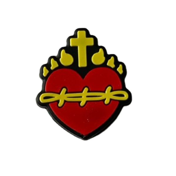 Pieza Corazón Cruz