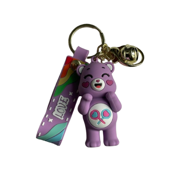 Llavero Osos Amorosos Morado