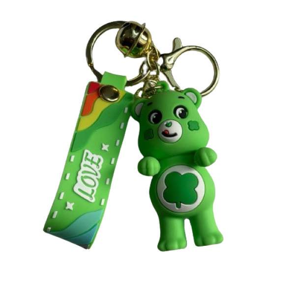 Llavero Osos Amorosos Verde