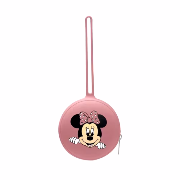 Porta Chupetero Minnie Rosa Nudé 1