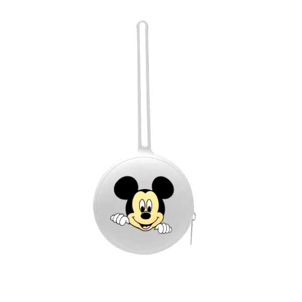 Porta Chupetero Mickey Gris Claro 1