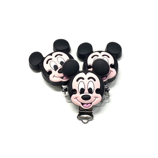 Chupetero Mickey cara sonrosada