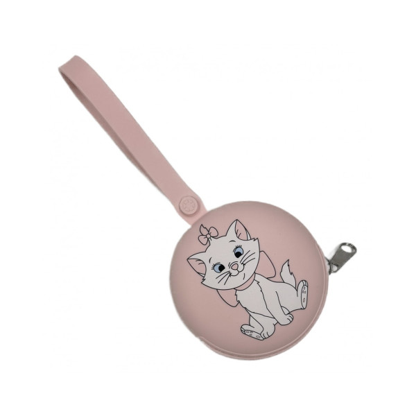 Porta Chupetero Gatita Mary Cuerpo Rosa 2