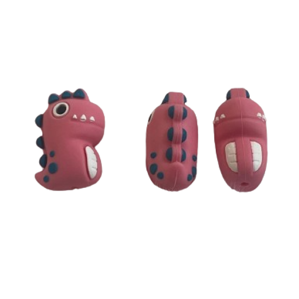 Pieza Dino Rosa 3D