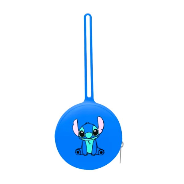 Porta Chupetero Stitch Azul