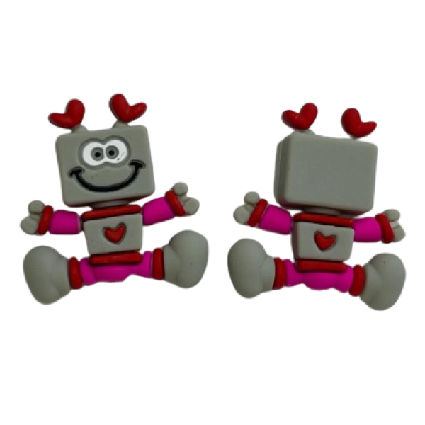 Pieza Robot Corazón 3D