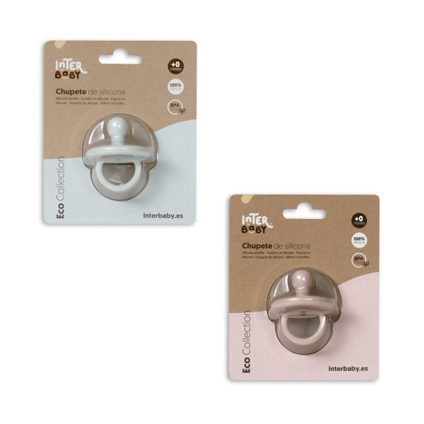 SI015 CHUPETE DE SILICONA PARA BEBE. INTERBABY