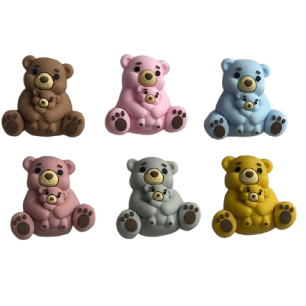 Pieza Familia Osito 3D